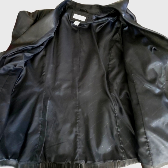 Preston & York Genuine Lamb Skin Leather Coat/ Jacket Buttery Soft Size 3X Black - Picture 12 of 16